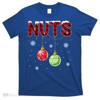 Chest Nuts Matching Chestnuts Funny Christmas Couples Nuts Gift T-Shirt thumb 0