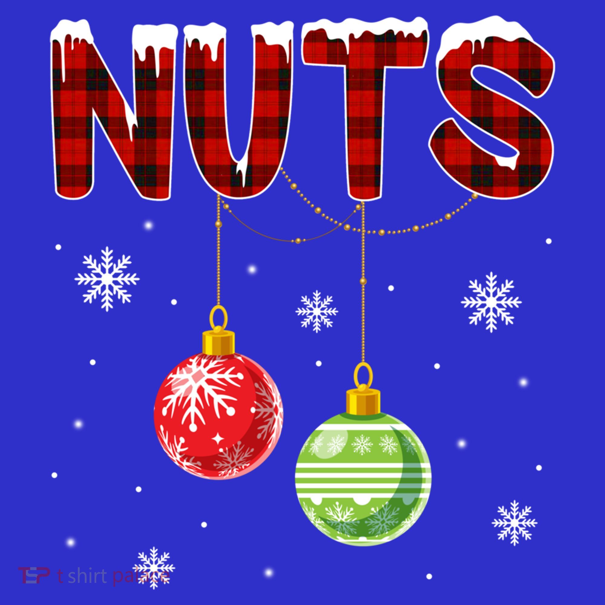 Chest Nuts Matching Chestnuts Funny Christmas Couples Nuts Gift T-Shirt