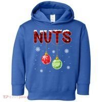 Chest Nuts Matching Chestnuts Funny Christmas Couples Nuts Gift Toddler Hoodie thumb 0