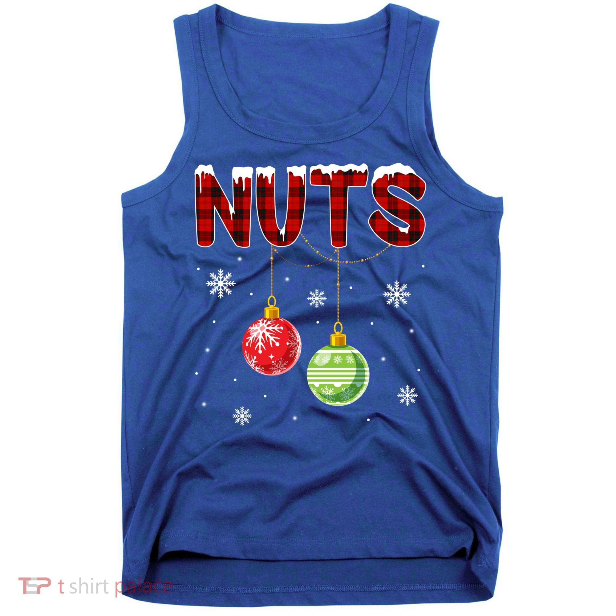 Chest Nuts Matching Chestnuts Funny Christmas Couples Nuts Gift Tank Top