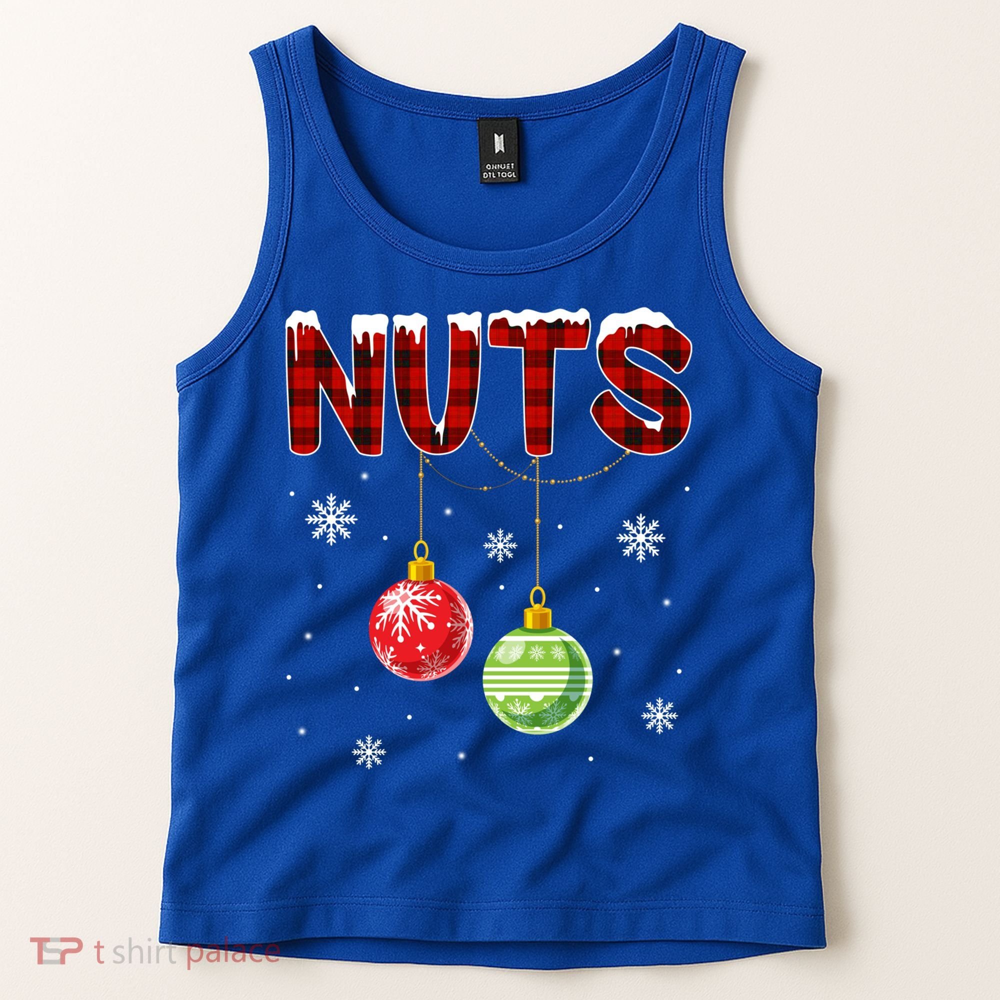 Chest Nuts Matching Chestnuts Funny Christmas Couples Nuts Gift Tank Top