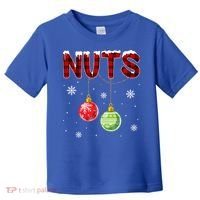 Chest Nuts Matching Chestnuts Funny Christmas Couples Nuts Gift Toddler T-Shirt thumb 0