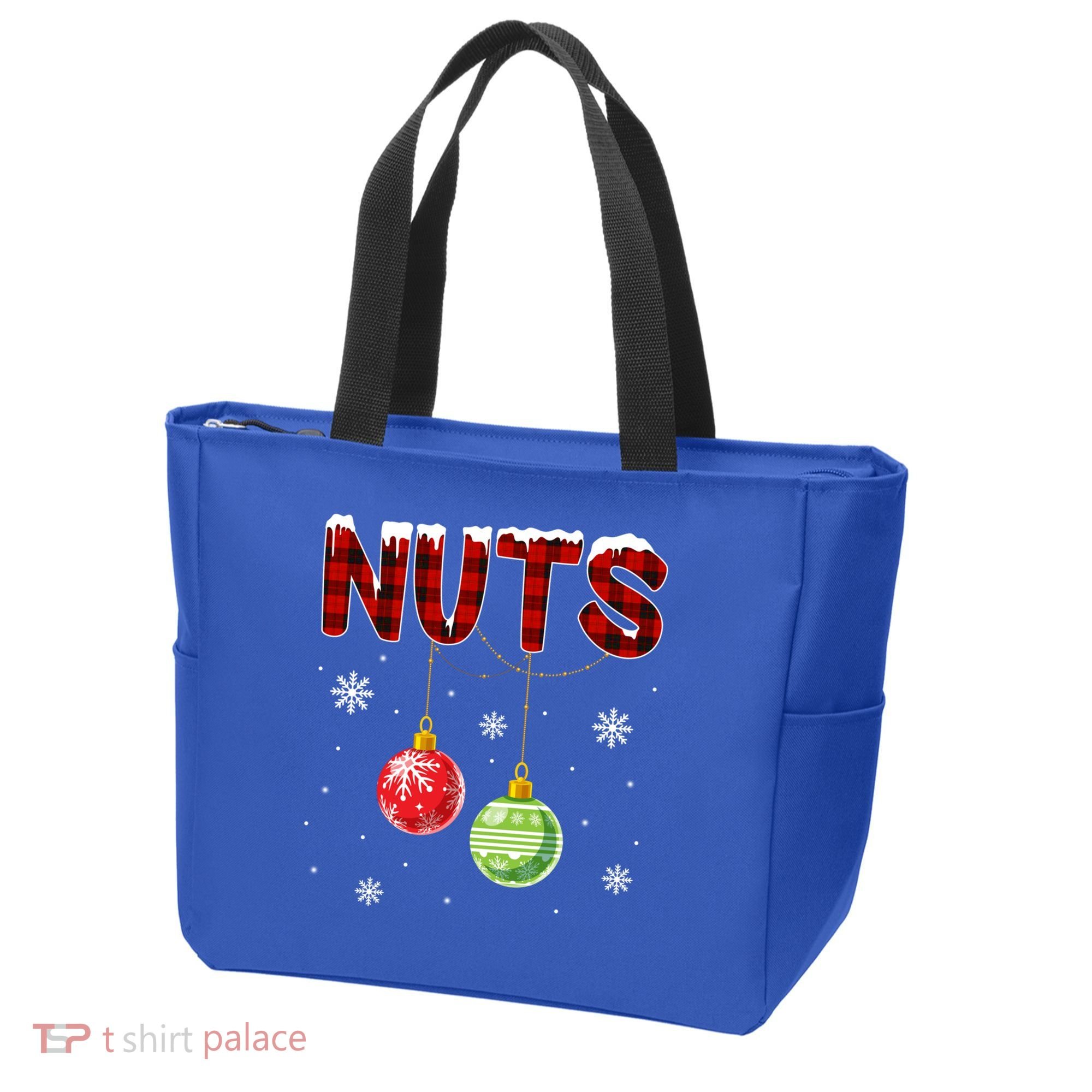 Chest Nuts Matching Chestnuts Funny Christmas Couples Nuts Gift Tote Bag