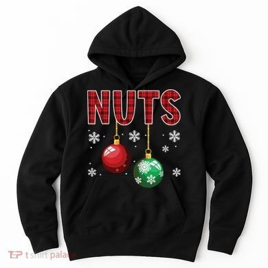 Chest Nuts Matching Chestnuts Funny Christmas Couples Nuts Hoodie