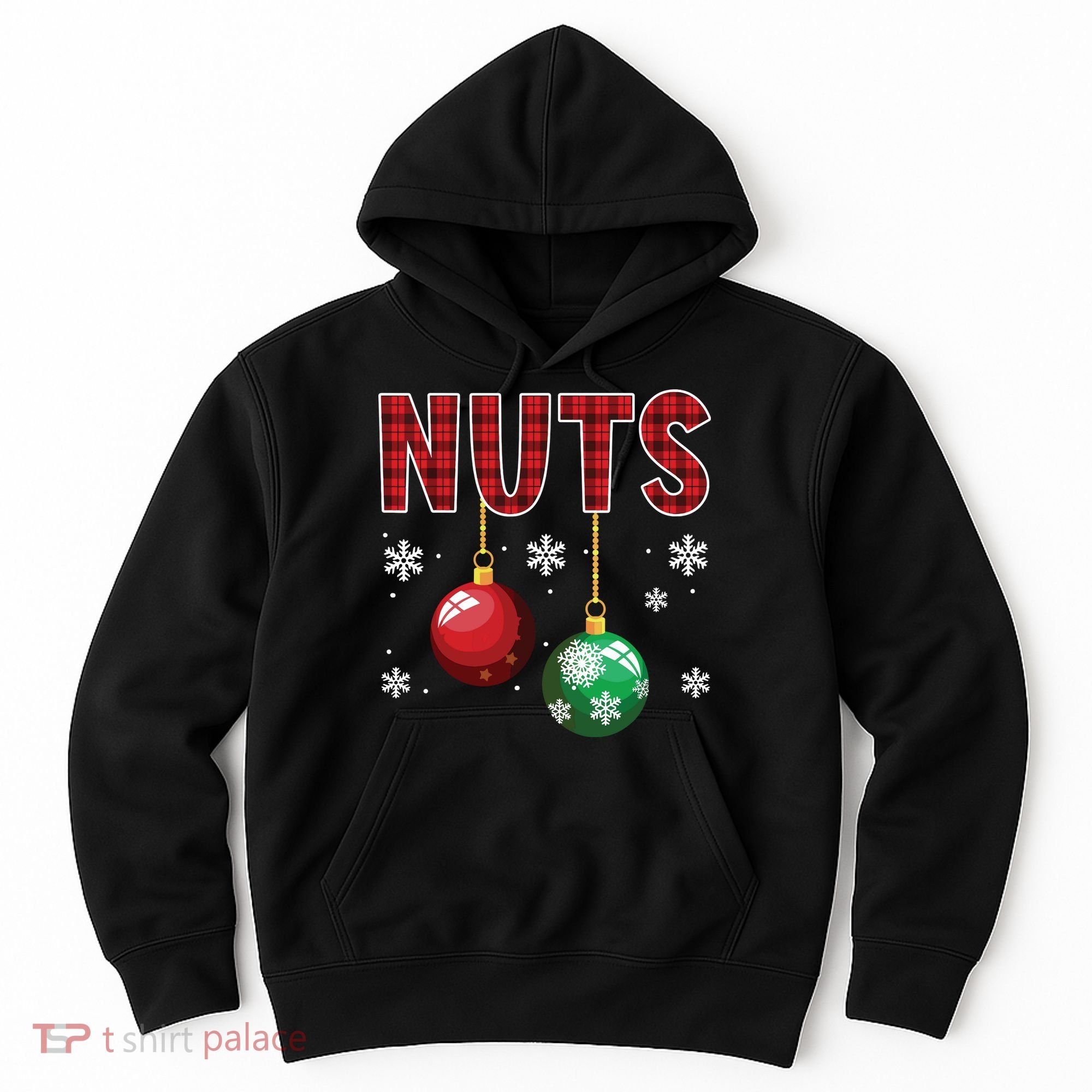 Chest Nuts Matching Chestnuts Funny Christmas Couples Nuts Hoodie