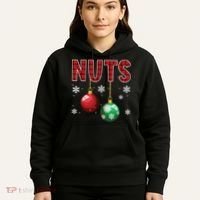 Chest Nuts Matching Chestnuts Funny Christmas Couples Nuts Hoodie thumb 5