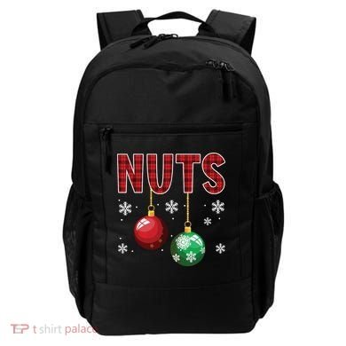 Chest Nuts Matching Chestnuts Funny Christmas Couples Nuts Backpack