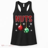 Chest Nuts Matching Chestnuts Funny Christmas Couples Nuts Women's Tank Top thumb 0