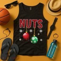 Chest Nuts Matching Chestnuts Funny Christmas Couples Nuts Tank Top thumb 4