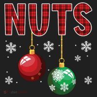 Chest Nuts Matching Chestnuts Funny Christmas Couples Nuts Golf Towel thumb 3