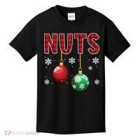 Chest Nuts Matching Chestnuts Funny Christmas Couples Nuts Kids T-Shirt thumb 0