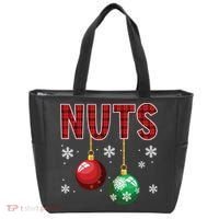 Chest Nuts Matching Chestnuts Funny Christmas Couples Nuts Tote Bag thumb 0