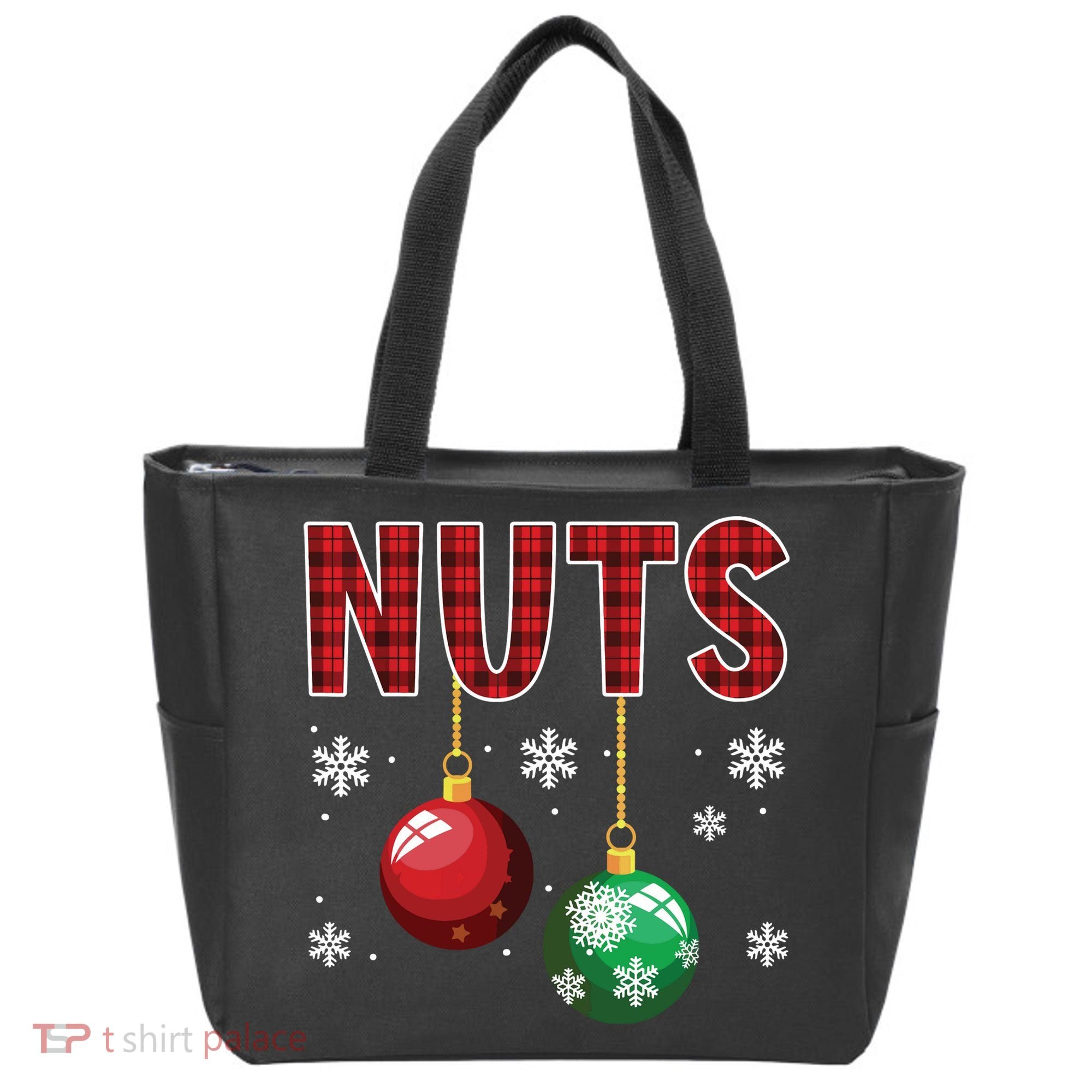 Chest Nuts Matching Chestnuts Funny Christmas Couples Nuts Tote Bag