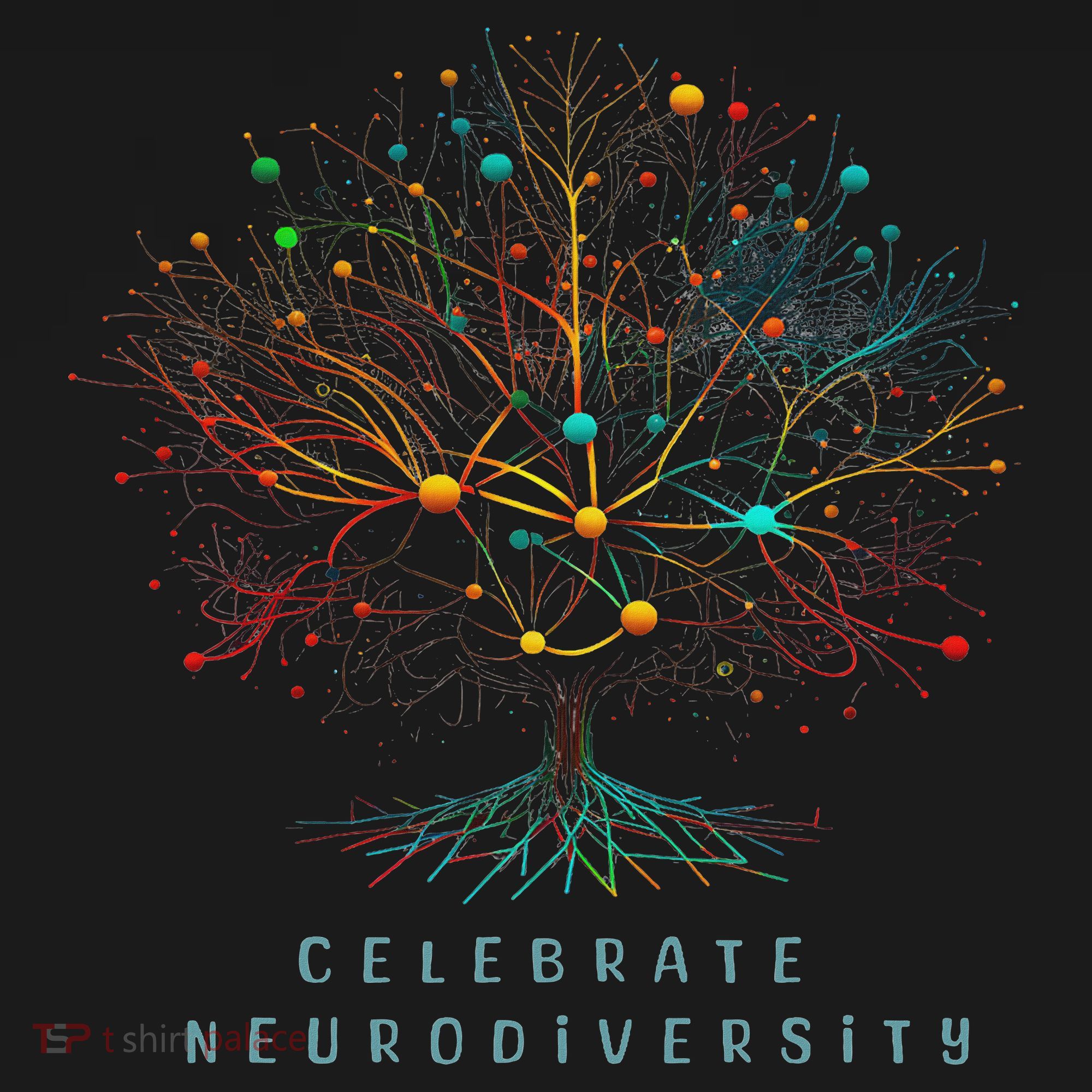 Celebrate Neurodiversity Mental Health Autism Awareness Polo