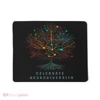 Celebrate Neurodiversity Mental Health Autism Awareness Mousepad thumb 0