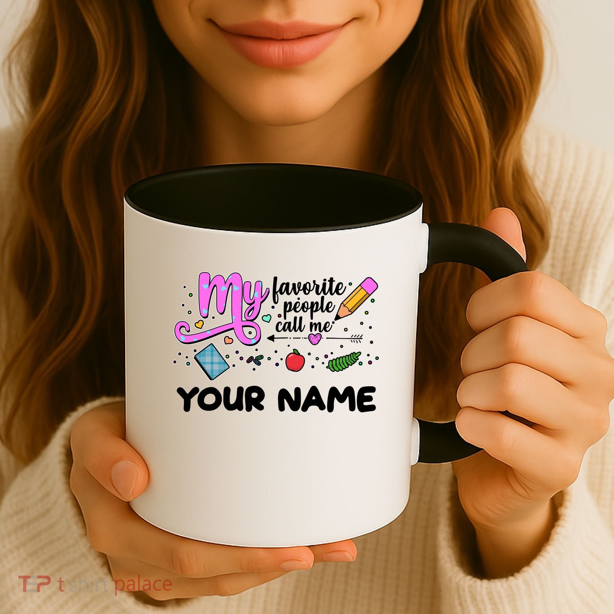 Custom Name My Favorite People Call Me Coffee Mug