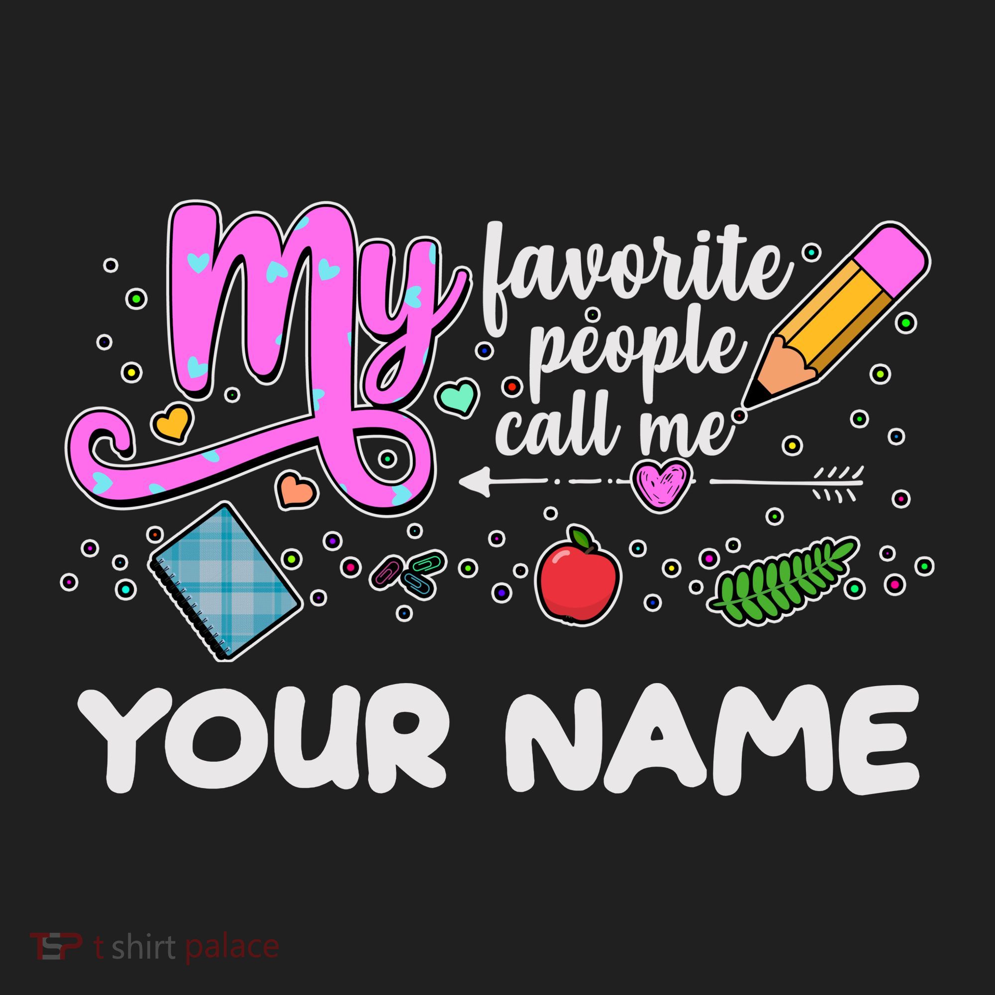 Custom Name My Favorite People Call Me Tumbler
