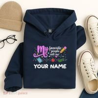 Custom Name My Favorite People Call Me Hoodie thumb 4