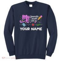 Custom Name My Favorite People Call Me Sweatshirt thumb 0