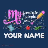 Custom Name My Favorite People Call Me Baby Bodysuit thumb 2