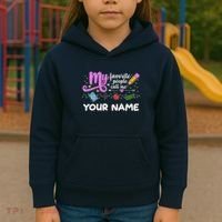 Custom Name My Favorite People Call Me Kids Hoodie thumb 3