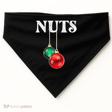 Chest Nuts Matching Chestnuts Christmas Couples Nuts Gift USA-Made Doggie Bandana