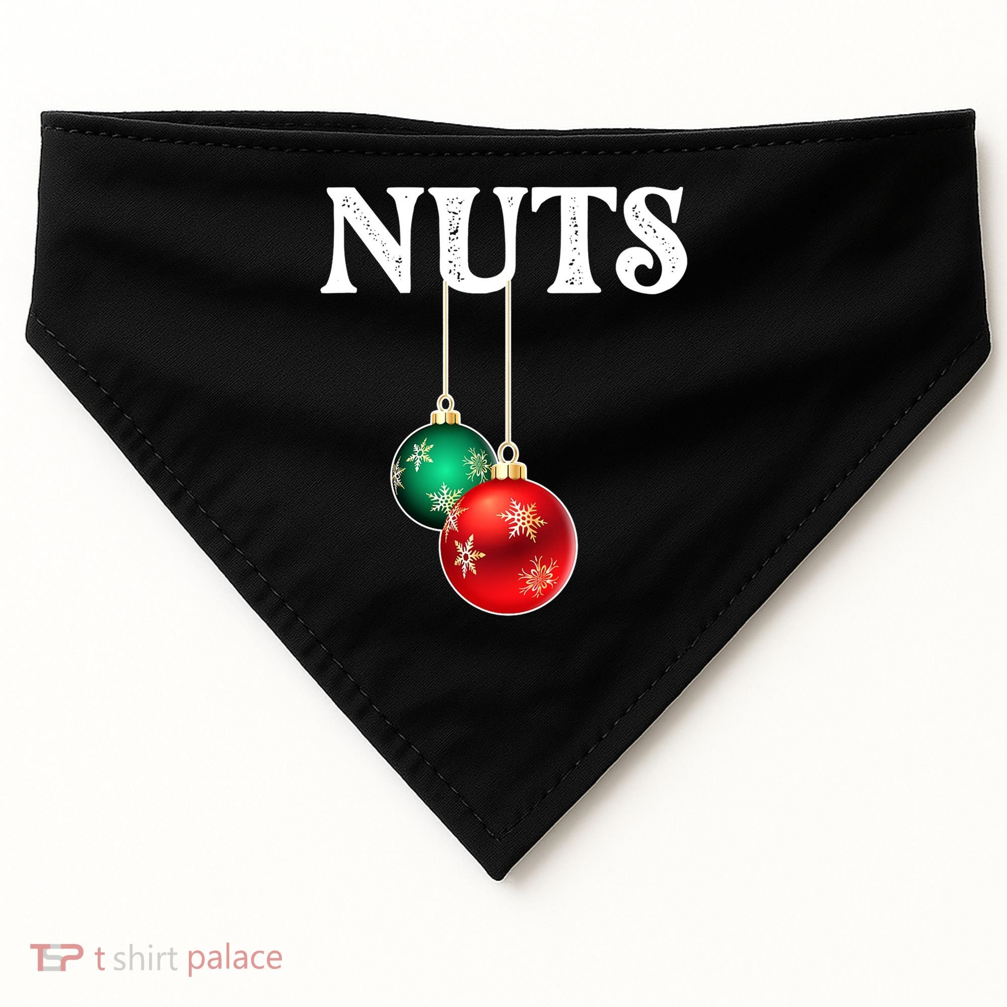 Chest Nuts Matching Chestnuts Christmas Couples Nuts Gift USA-Made Doggie Bandana
