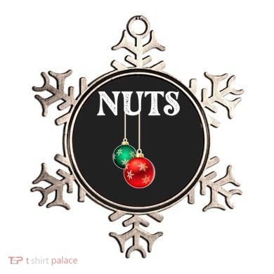 Chest Nuts Matching Chestnuts Christmas Couples Nuts Gift Ornament