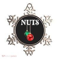Chest Nuts Matching Chestnuts Christmas Couples Nuts Gift Ornament thumb 0