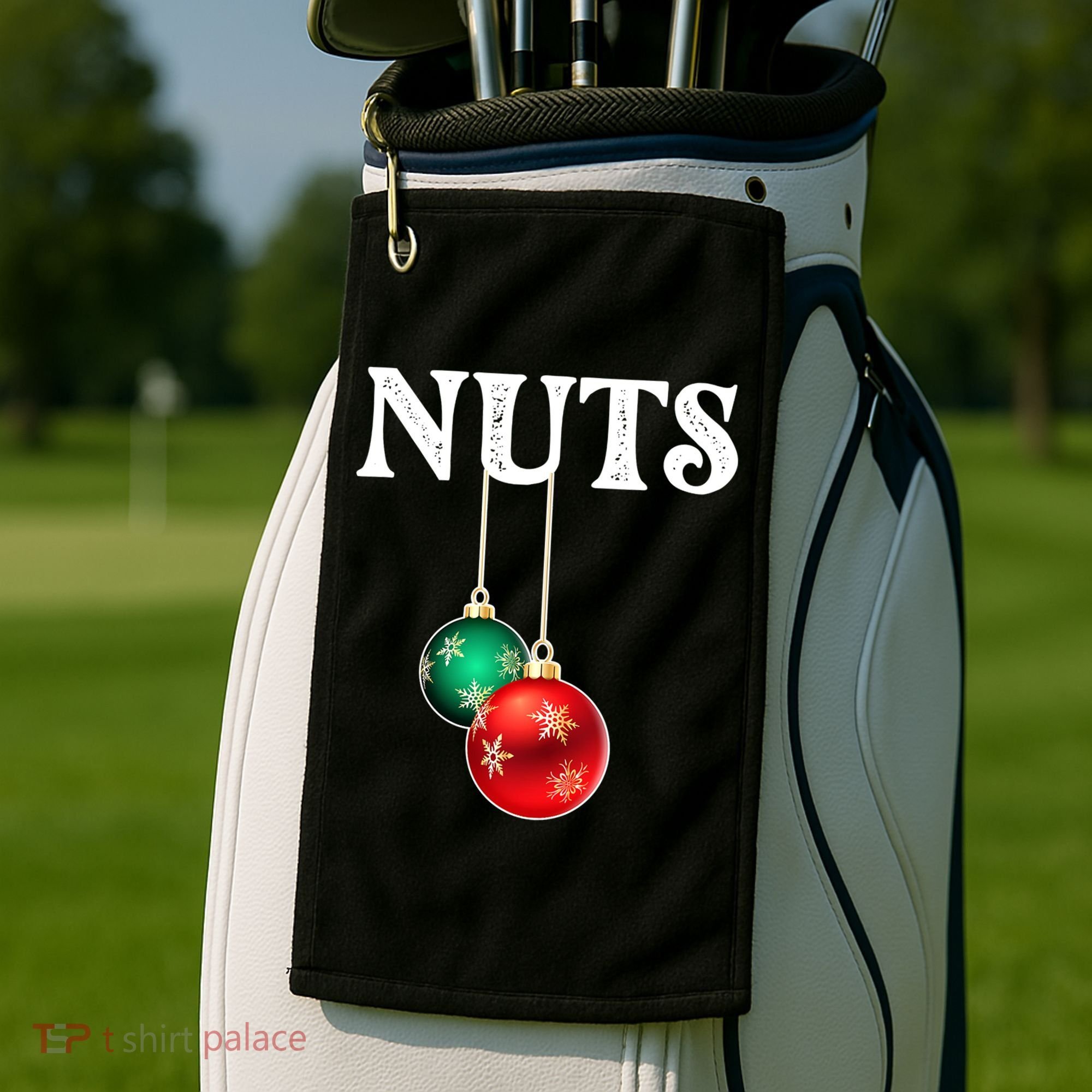 Chest Nuts Matching Chestnuts Christmas Couples Nuts Gift Golf Towel