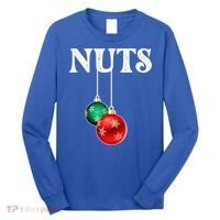 Chest Nuts Matching Chestnuts Christmas Couples Nuts Gift Long Sleeve Shirt thumb 0