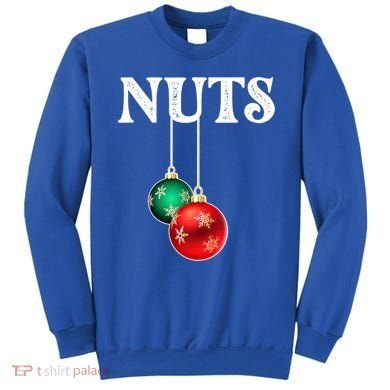 Chest Nuts Matching Chestnuts Christmas Couples Nuts Gift Sweatshirt