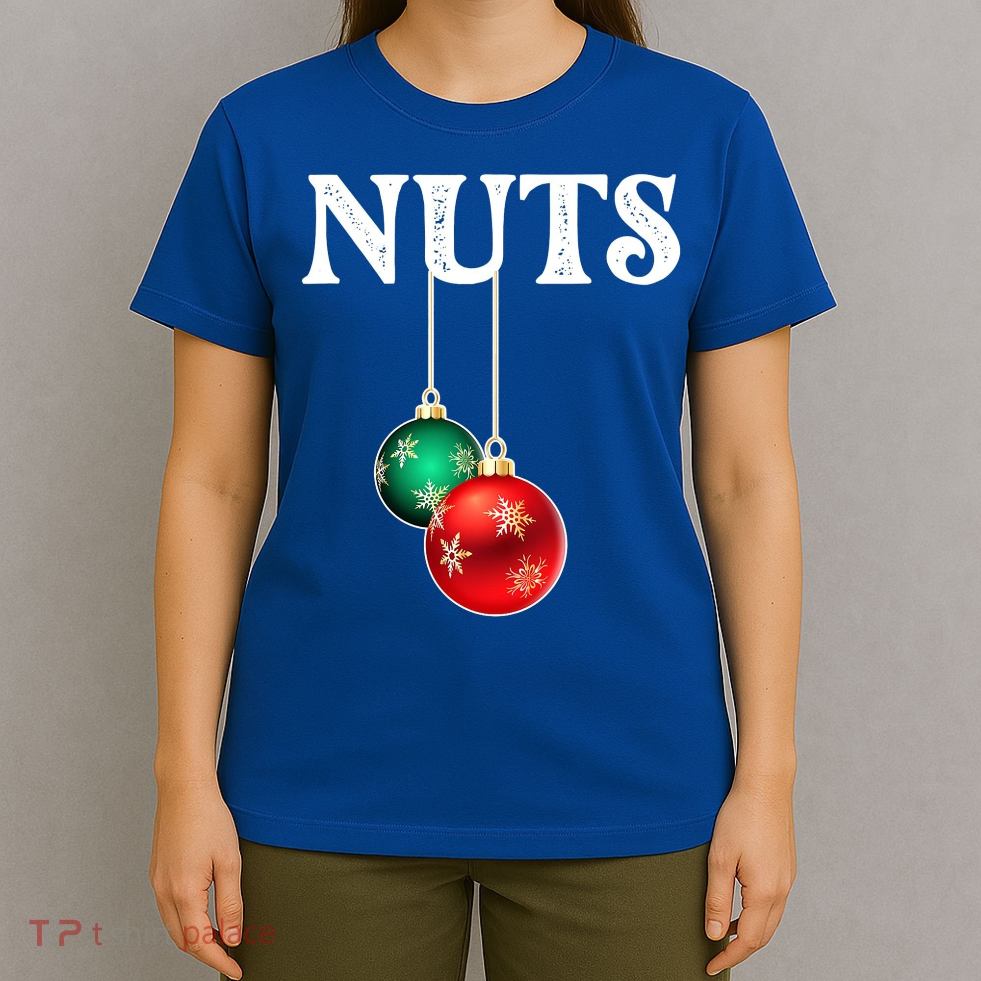 Chest Nuts Matching Chestnuts Christmas Couples Nuts Gift T-Shirt