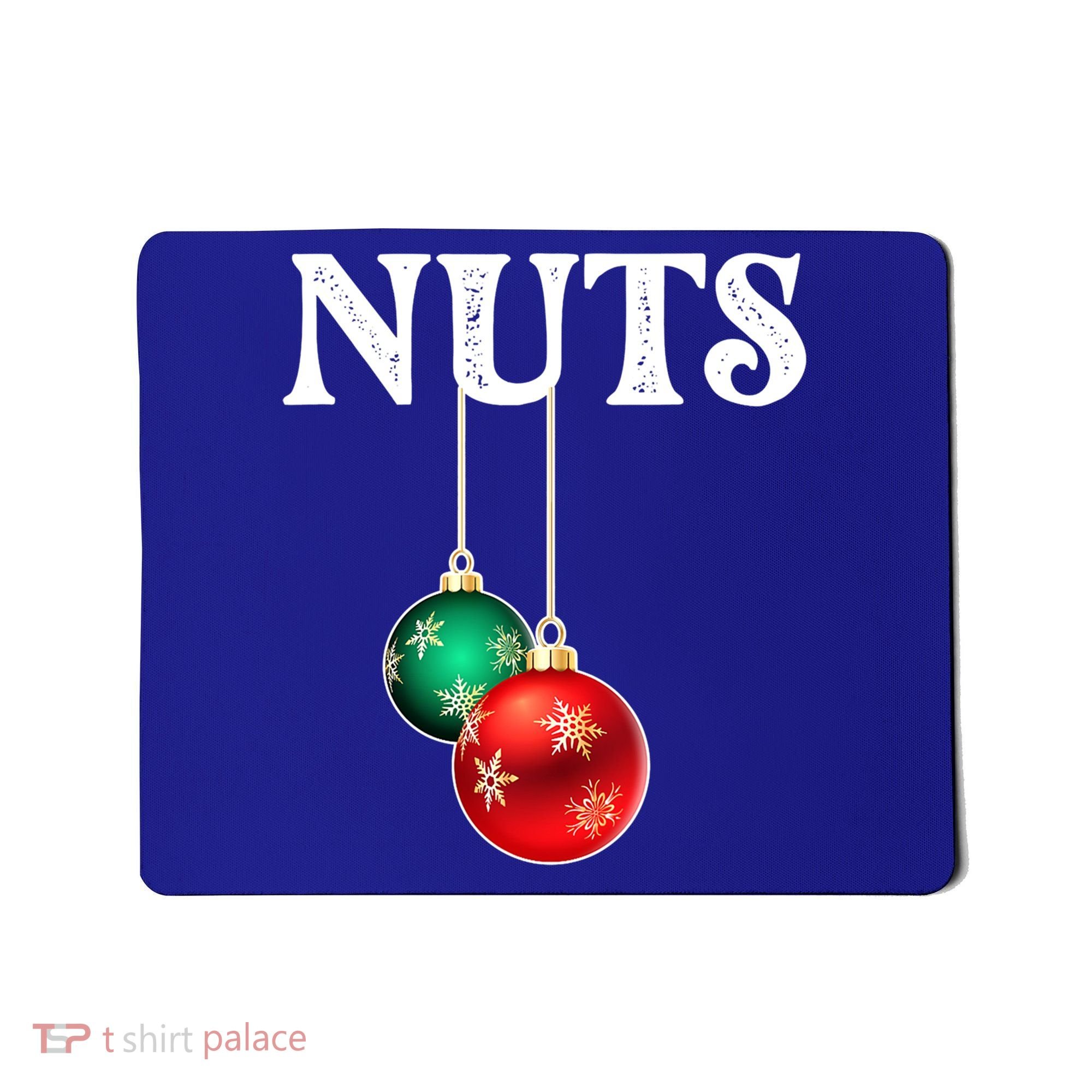 Chest Nuts Matching Chestnuts Christmas Couples Nuts Gift Mousepad