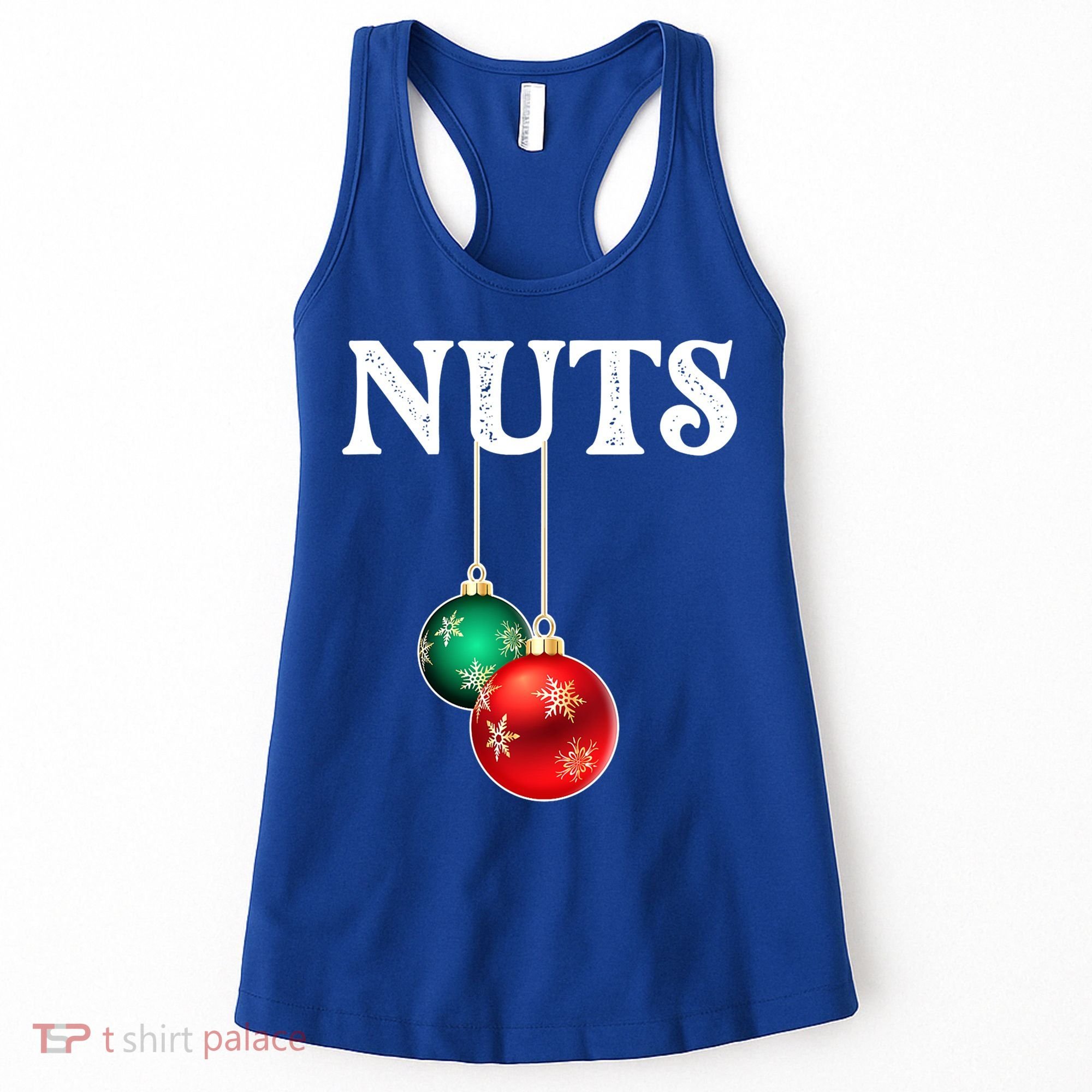 Chest Nuts Matching Chestnuts Christmas Couples Nuts Gift Women's Tank Top