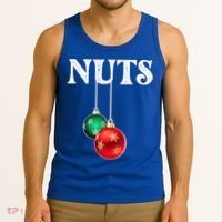 Chest Nuts Matching Chestnuts Christmas Couples Nuts Gift Tank Top thumb 3