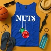 Chest Nuts Matching Chestnuts Christmas Couples Nuts Gift Tank Top thumb 4