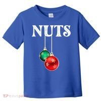 Chest Nuts Matching Chestnuts Christmas Couples Nuts Gift Toddler T-Shirt thumb 0
