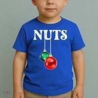 Chest Nuts Matching Chestnuts Christmas Couples Nuts Gift Toddler T-Shirt thumb 2