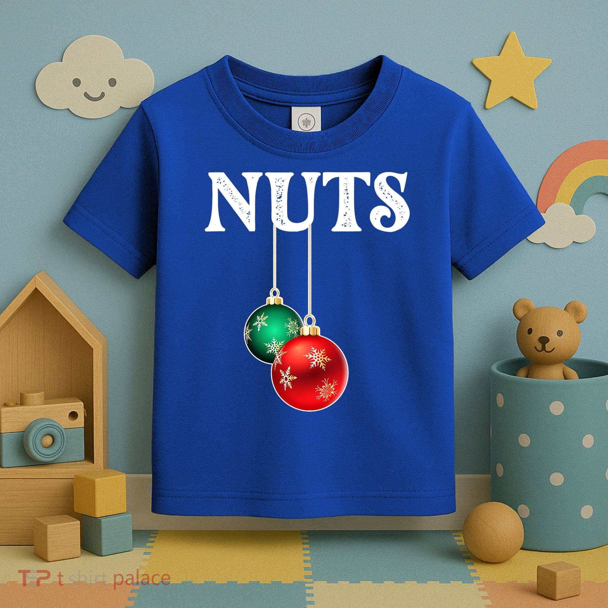 Chest Nuts Matching Chestnuts Christmas Couples Nuts Gift Toddler T-Shirt