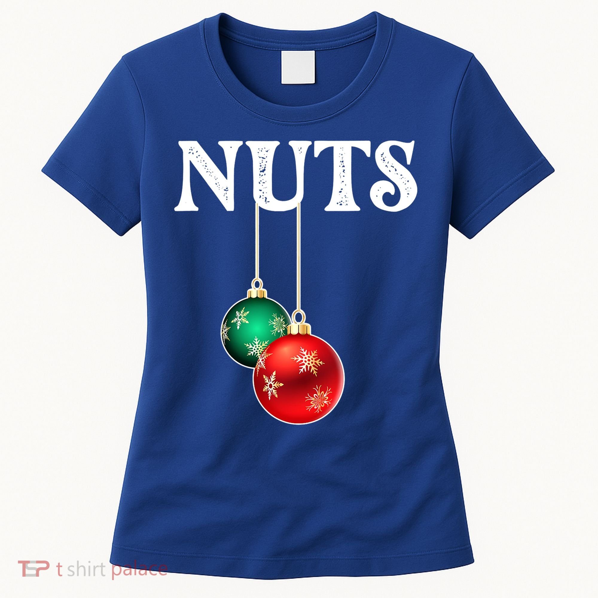 Chest Nuts Matching Chestnuts Christmas Couples Nuts Gift Women's T-Shirt