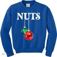 Chest Nuts Matching Chestnuts Christmas Couples Nuts Gift Kids Sweatshirt thumb 0