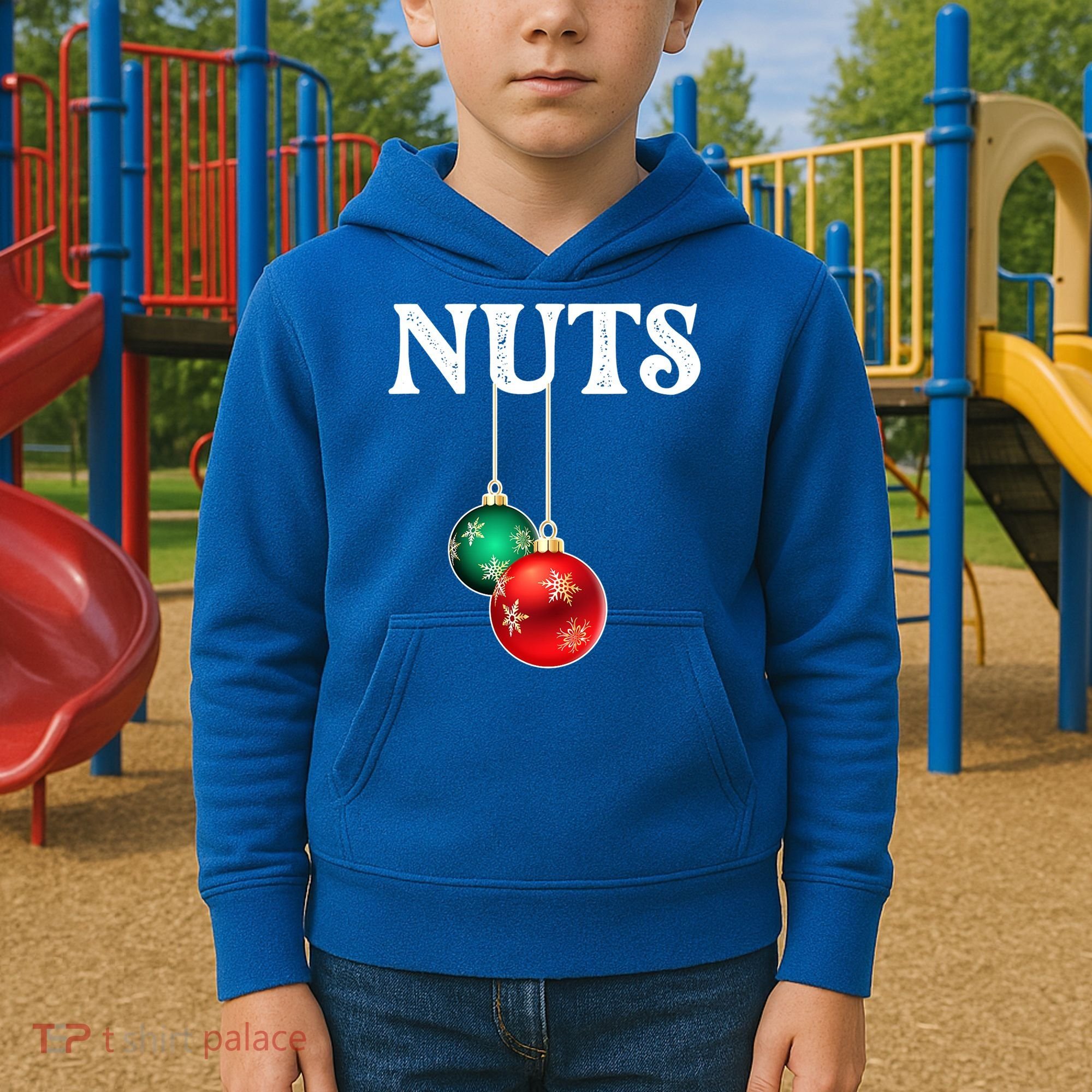 Chest Nuts Matching Chestnuts Christmas Couples Nuts Gift Kids Hoodie