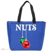 Chest Nuts Matching Chestnuts Christmas Couples Nuts Gift Tote Bag thumb 0