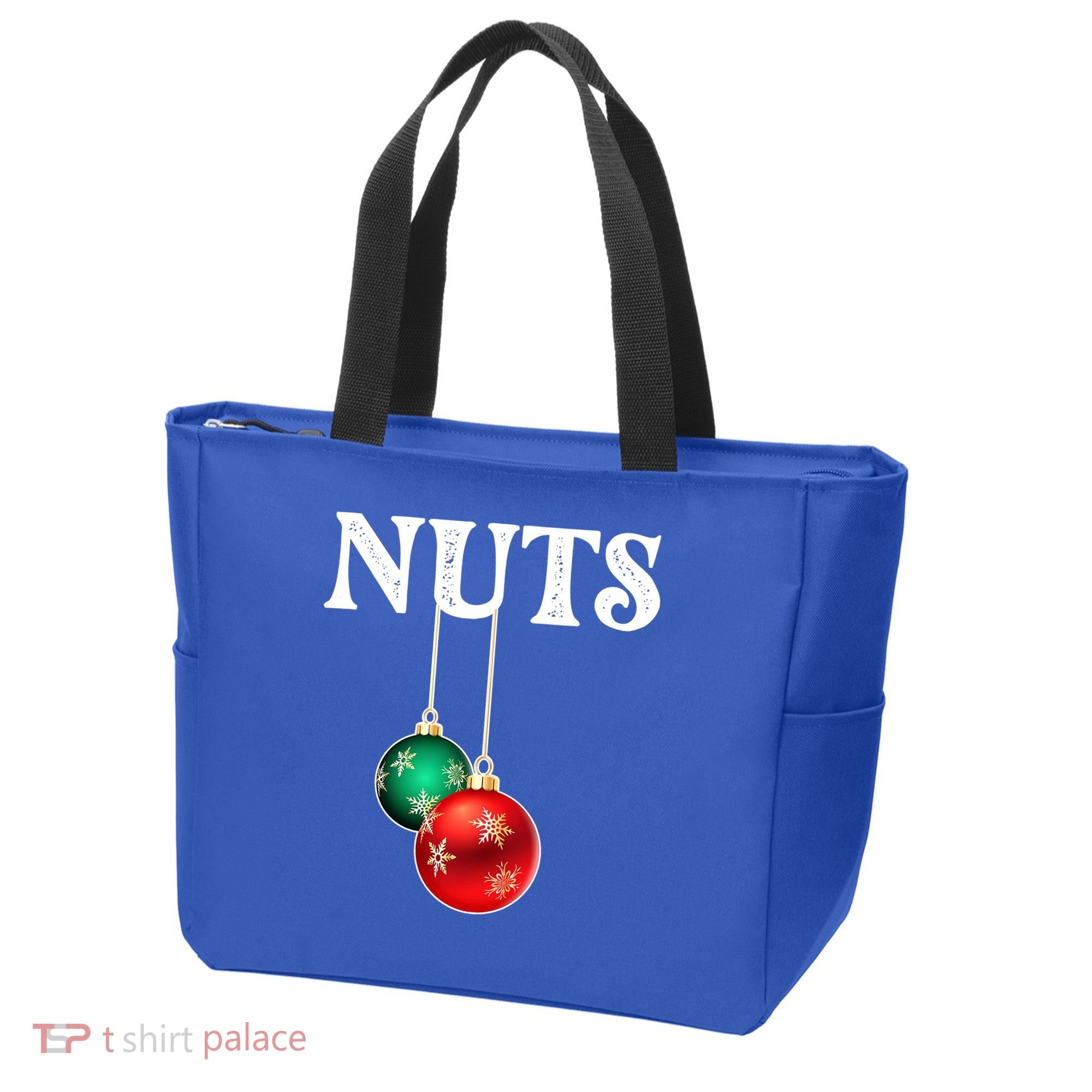 Chest Nuts Matching Chestnuts Christmas Couples Nuts Gift Tote Bag