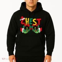 Chest Nuts Matching Chestnuts Funny Christmas Couples Nuts Hoodie thumb 2