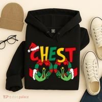 Chest Nuts Matching Chestnuts Funny Christmas Couples Nuts Hoodie thumb 4