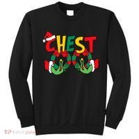 Chest Nuts Matching Chestnuts Funny Christmas Couples Nuts Sweatshirt thumb 0