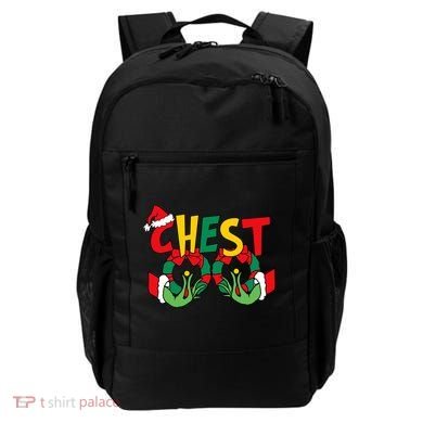 Chest Nuts Matching Chestnuts Funny Christmas Couples Nuts Backpack