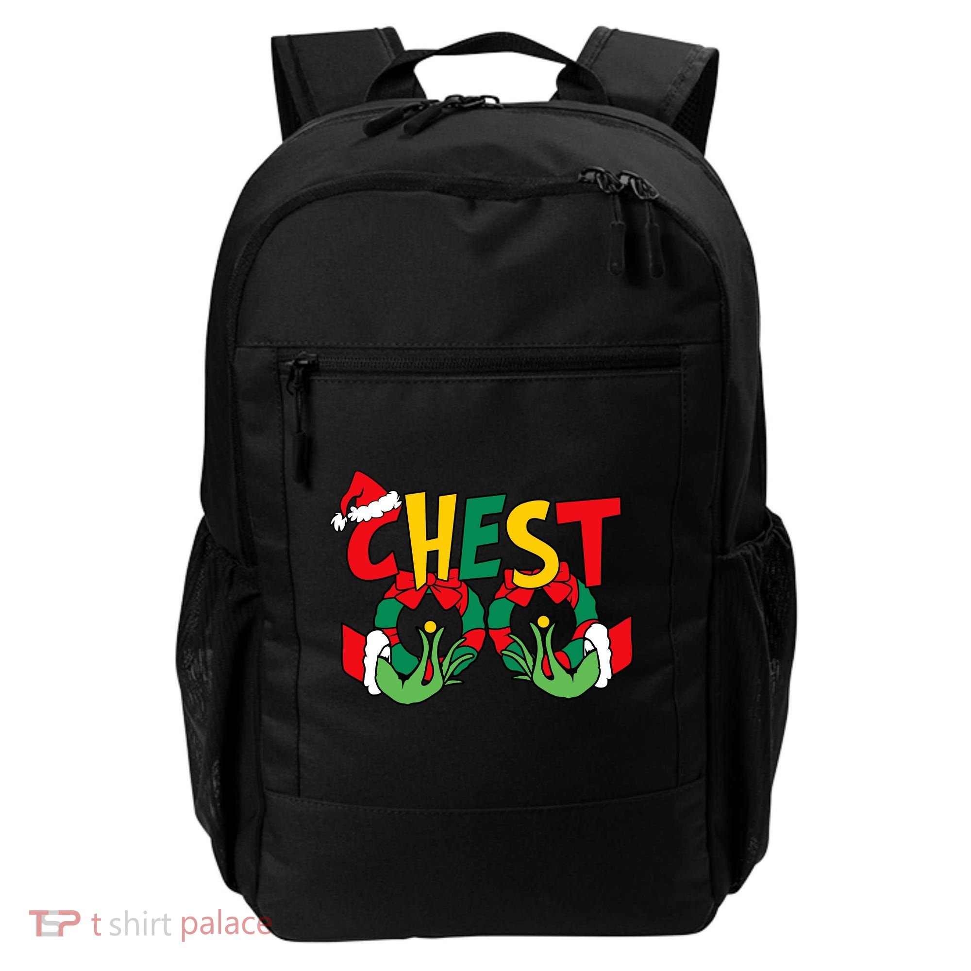 Chest Nuts Matching Chestnuts Funny Christmas Couples Nuts Backpack